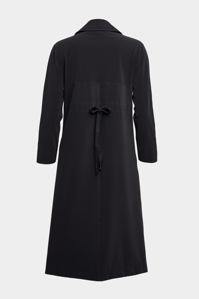 Shop Stutterheim Hornstull Matte Long Raincoat In Black