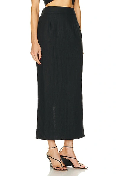 Shop Posse Emma Pencil Skirt In Black