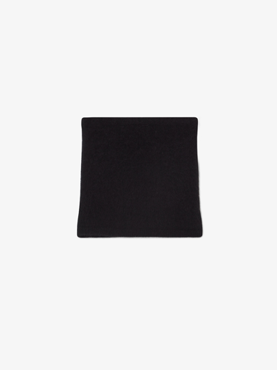 House Of Dagmar Knitted Tube Top In Black