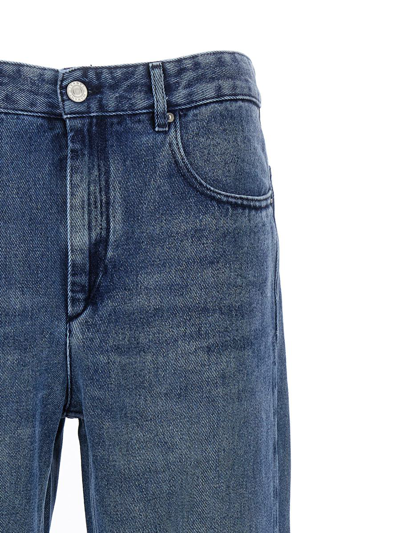 Shop Isabel Marant 'belvira' Jeans In Blue