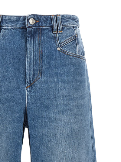 Shop Isabel Marant 'lemony' Jeans In Blue