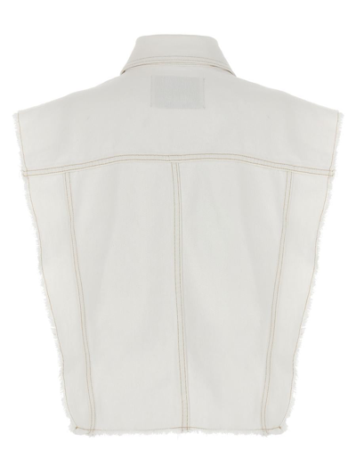 Shop Isabel Marant 'tyra' Vest In White