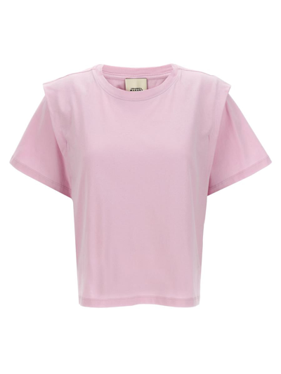 Shop Isabel Marant 'zelitos' T-shirt In Pink