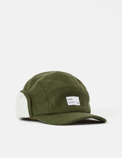 Shop Bhode Sherpa Cap In Green
