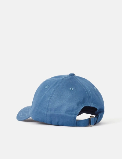 Shop Bhode Embroidered Script Baseball Cap In Blue