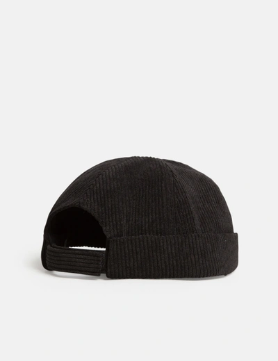 Shop Bhode Dock Worker Hat (cord) In Black
