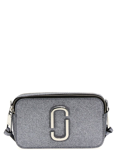 Shop Marc Jacobs 'the Snapshot' Crossbody Bag In Silver