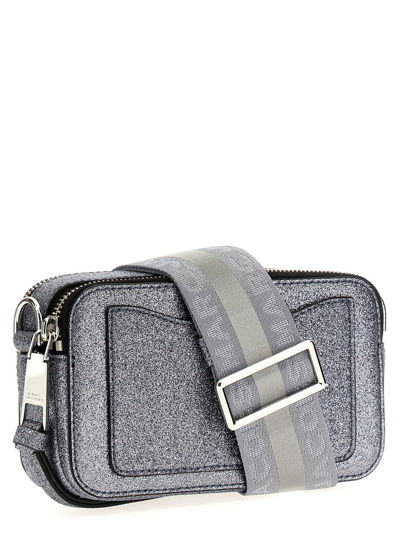 Shop Marc Jacobs 'the Snapshot' Crossbody Bag In Silver