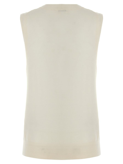 Shop P.a.r.o.s.h . Wool Blend Vest In White