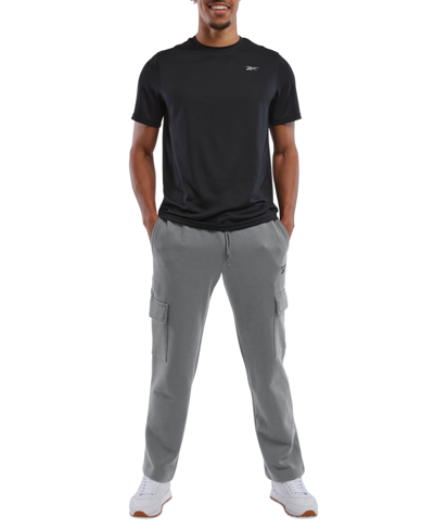 Reebok Men's Fleece Cargo Pants In Dgh
