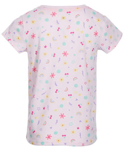 Shop Epic Threads Toddler & Little Girls Doodle-print T-shirt, Created For Macy's In Barely Pink