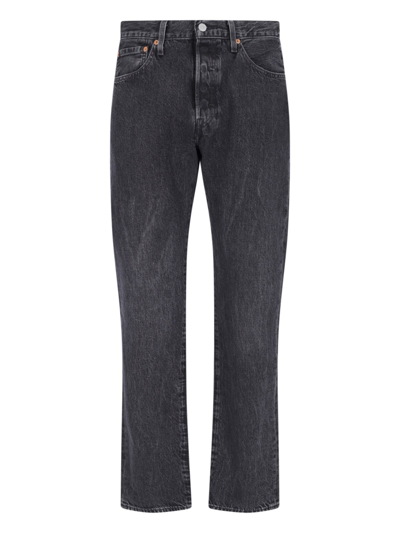 Shop Levi's Strauss '501' Jeans In Black  