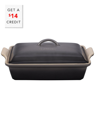 Shop Le Creuset Heritage Covered 4qt Rectangular Dish With $14 Credit