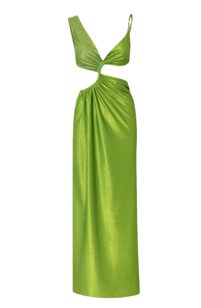 Shop Baobab Iara Dress In Green