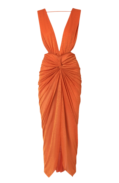 Shop Baobab Mia Dress In Orange