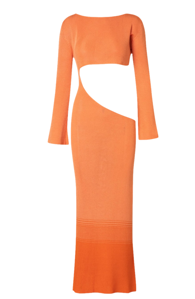 Shop Baobab Betsy Dress In Orange