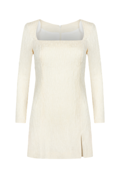 Shop Hervanr Esma Silk Organza Mini Dress