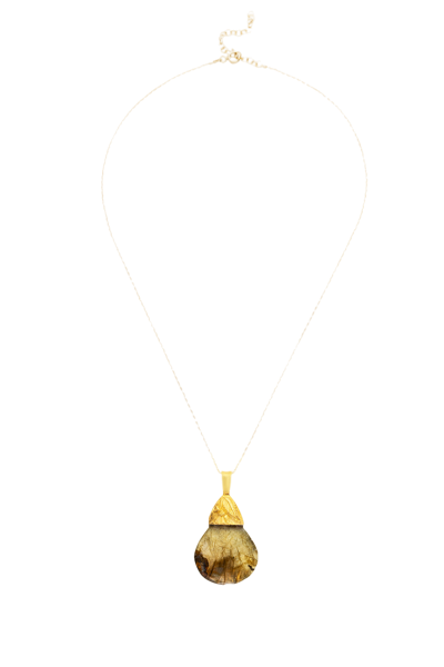 Shop Lora Istanbul Labradorite Gold Necklace