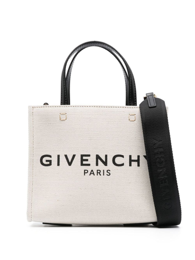 Shop Givenchy Borsa In White