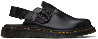 Shop Dr. Martens' Black Jorge Ii Loafers In Black Leather