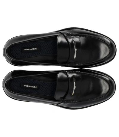 Shop Dsquared2 Beau Black Loafer