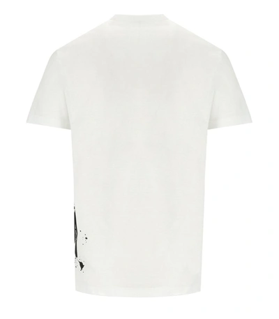 Shop Dsquared2 Icon Splash Cool Fit White T-shirt