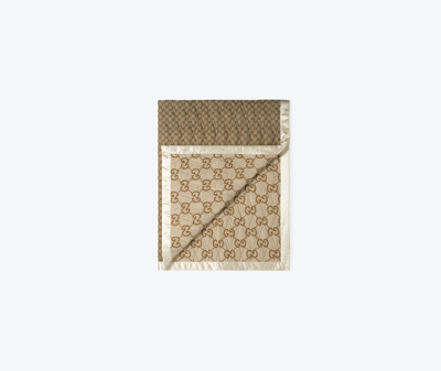 Shop Gucci Blankets Beige Uni