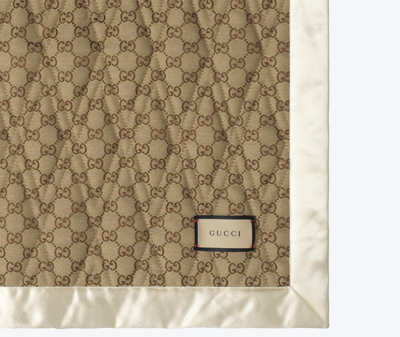 Shop Gucci Blankets Beige Uni