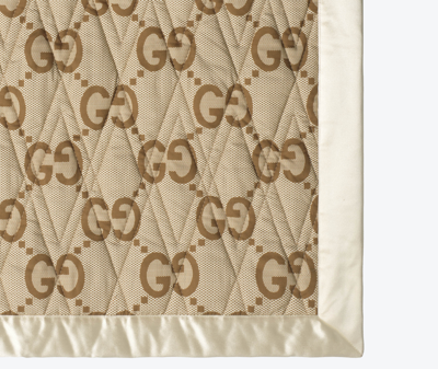 Shop Gucci Blankets Beige Uni