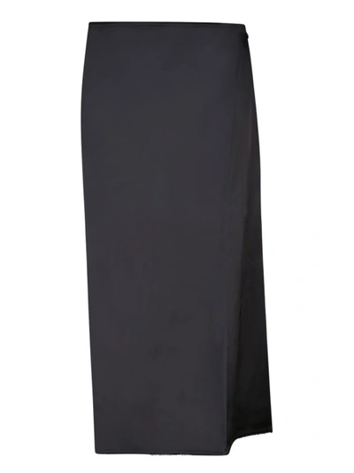 Shop Jacquemus The Notte Skirt In Black