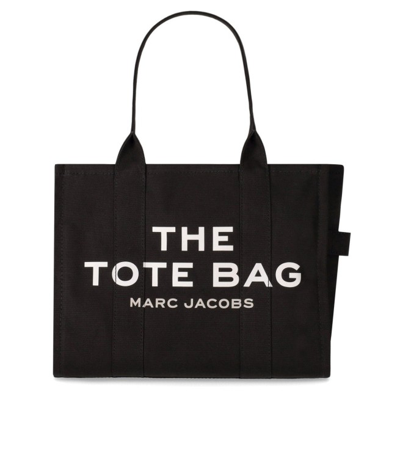 Shop Marc Jacobs The Large Tote Black Handbag