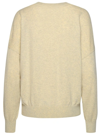 Shop Isabel Marant Étoile Marisans Wool Blend Sweater In Neutrals