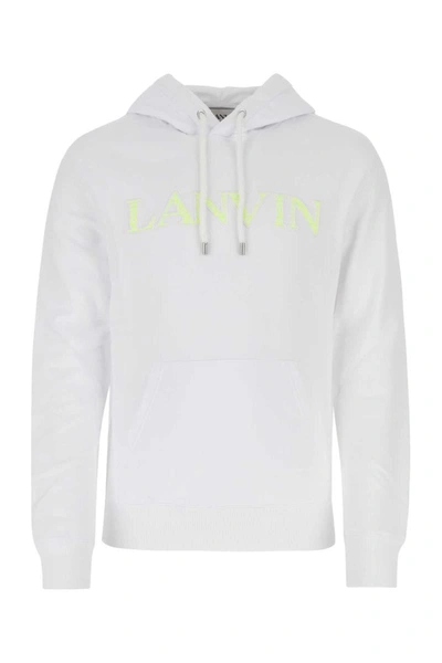 Shop Lanvin Sweatshirts In White