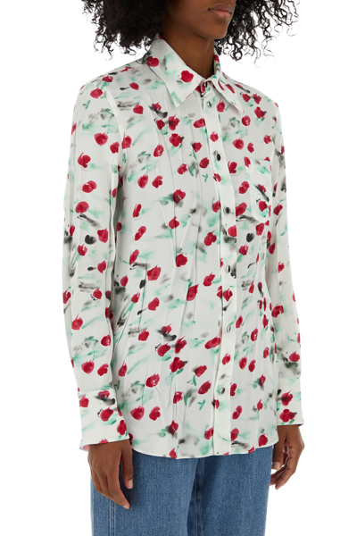Marni Floral Print Viscose Shirt