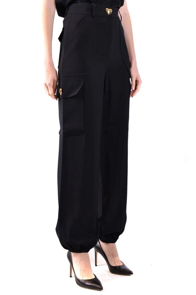 Shop Moschino Trousers In Multicolor