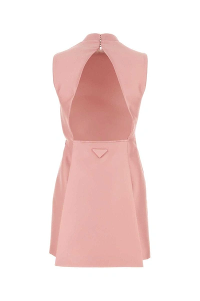 Shop Prada Dress In Pink