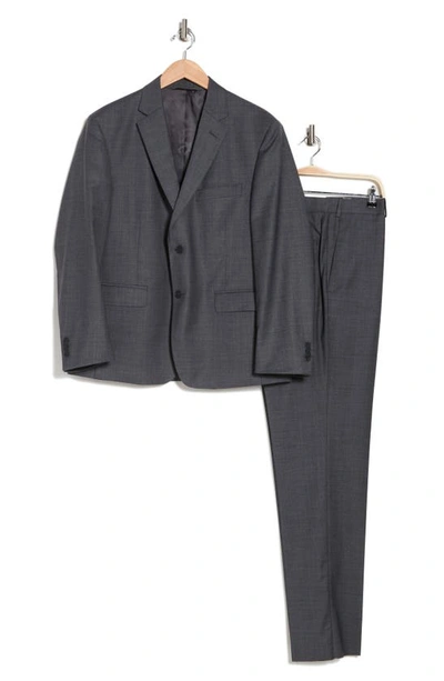 Shop Jb Britches Sartorial Classic Fit Stretch Cotton Suit In Grey
