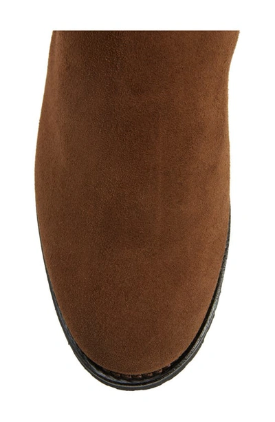 Penelope Chilvers Inclement Long Tassel Waterproof Knee High Boot In Dark Oak