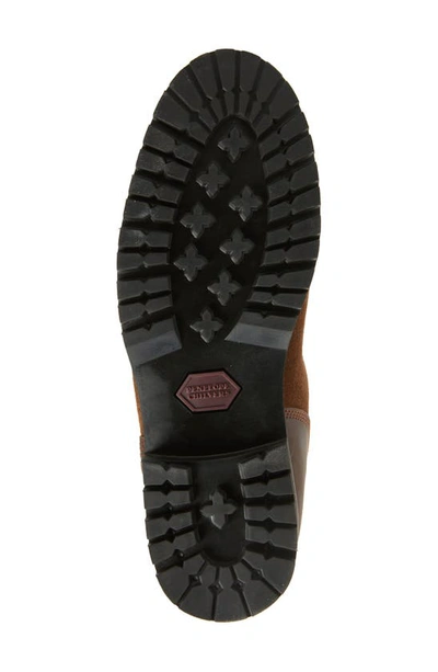 Shop Penelope Chilvers Inclement Long Tassel Waterproof Knee High Boot In Dark Oak