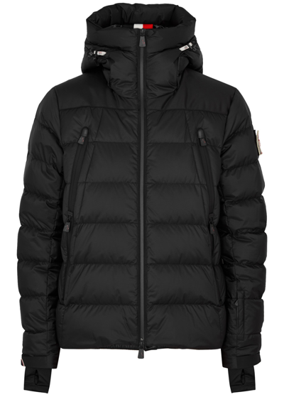 Shop Moncler Camurac Quilted Shell Jacket In Black