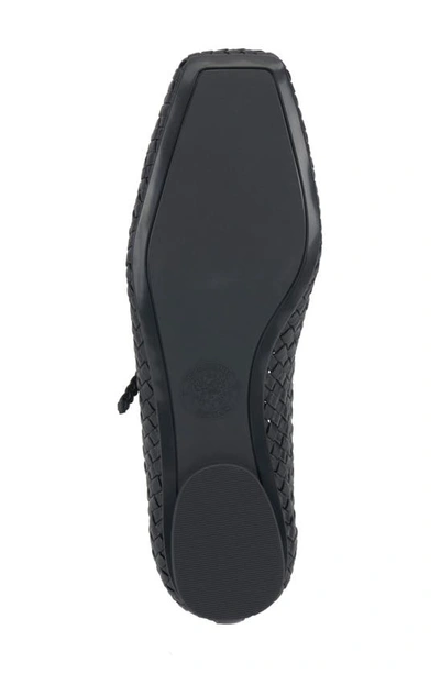 Shop Vince Camuto Vinley Mary Jane Square Toe Flat In Black