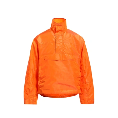 Shop Dior Windbreaker Jacket In Orange