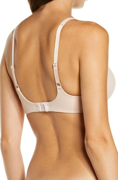 Shop Wacoal How Perfect Wire Free T-shirt Bra In Rose Dust