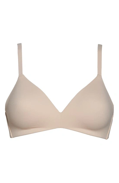 Shop Wacoal How Perfect Wire Free T-shirt Bra In Rose Dust