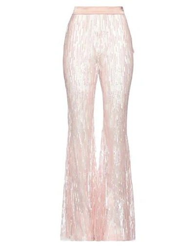 Amen Woman Pants Light Pink Size 6 Polyamide, Elastane In Pink