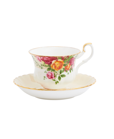 Royal Albert Old Country Roses Vanilla 3 Piece Set In Multi