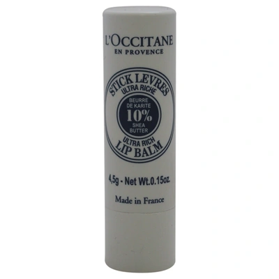Shop L'occitane Shea Butter Lip Balm Stick For Unisex 0.15 oz Lip Balm