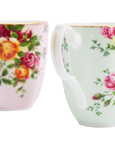 Royal Albert Old Country Roses Mug 13.5 Fluid Oz, 4 Piece Set, Service For 4 In Multi