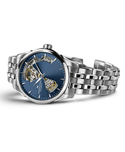 Shop Hamilton Women's Swiss Automatic Jazzmaster Stainless Steel Bracelet Watch 36mm