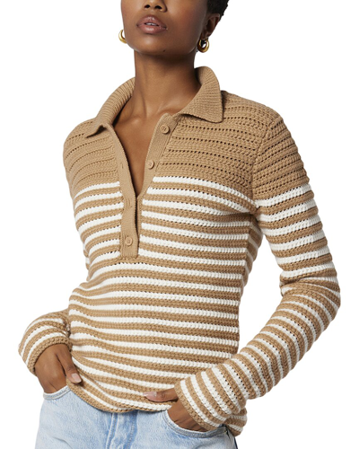 Shop Equipment Carlton Wool Sweater In Brown
